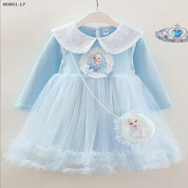 VÁY ELSA CÔNG CHÚA BG TẶNG KÈM TÚI-sỉ 149k