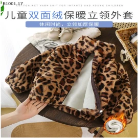 Áo khoác báo lót lông-sỉ Sz 90-120 : 120k          Sz 130-150 : 132k