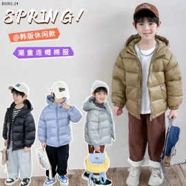 ÁO KHOÁC BÉ CÓ MŨ -sỉ 205k