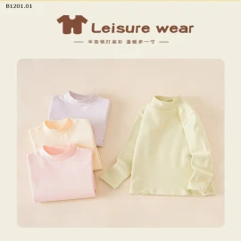 ÁO GIỮ NHIỆT CỔ 3 PHÂN BÉ-sỉ Sz 100-130 : 89k           Sz 140-160 : 97k