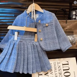 SET DẠ  TWEED  CHO BÉ GÁI -sỉ 249k