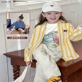 Áo sơmi thêu ngực ambb -sỉ 153k