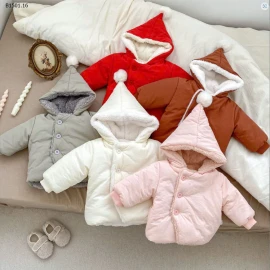 ÁO KHOÁC LÓT LÔNG CHO BÉ SZ NHÍ -sỉ 159k