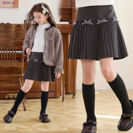 CHÂN VÁY XẾP LY  BÉ GÁI-sỉ 135k