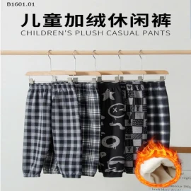 QUẦN KẺ KID LÓT LÔNG  -sỉ 73k