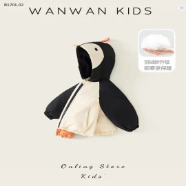 Áo khoác chim cánh cụt -sỉ 210k