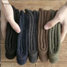 SET 6 ĐÔI TẤT CỔ CAO SIÊU ẤM NAM NỮ -sỉ 65k/set 6 đôi mix màu 