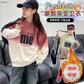 ÁO NỈ BÉ GÁI SZ ĐẠI-sỉ Thường : 139k.          Lót nhung : 159k