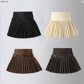 CHÂN VÁY XẾP LY NƠ BG-sỉ 157k