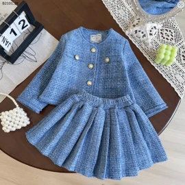 SET DẠ  TWEED  CHO BÉ GÁI -sỉ 250k
