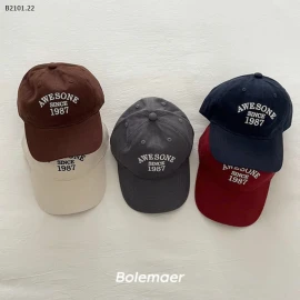 MŨ LƯỠI CHAI 1987 CHO MẸ& BÉ-sỉ 94k