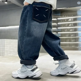 QUẦN JEAN BASIC BÉ TRAI -sỉ 136k