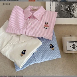 Sơ mi thêu gấu mmy -sỉ 139k