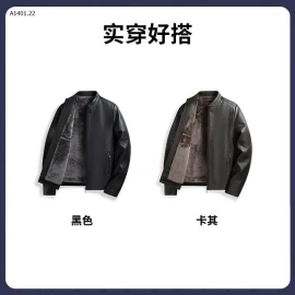 ÁO KHOÁC DA LÓT LÔNG AOKANGsỉ 410k