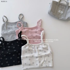 Áo phông mặt cười bé gái-Sỉ Giá : áo 79k