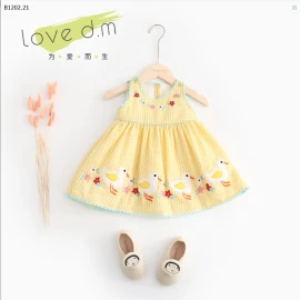 VÁY HỌA TIẾT CHO BÉ GÁI-Sỉ 143k