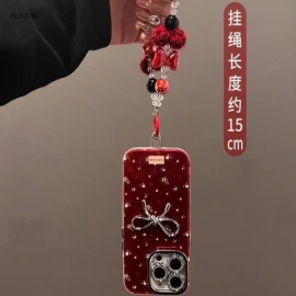 ỐP TONE ĐỎ NƠ - sỉ số 1-2: 52k số 3 (kèm dây): 65k