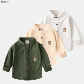 ÁO SƠ MI DÀI TAY WAPYPY - si 104k