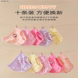 GOM SET 10 QUẦN CHIP DỄ THƯƠNG BÉ GÁI -Sỉ 148k/1 set 10 quần