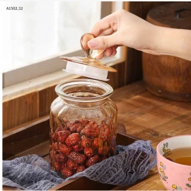 Set 3 hũ thuỷ tinh dày dặn - sỉ 140k/ set 3 hũ