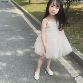 Váy voan bồng bềnh yếm công chúa-Sỉ 184k