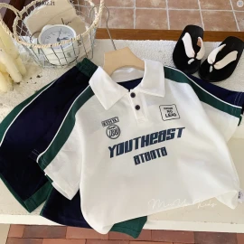 BỘ SHORT POLO CHO BÉ TRAI - Sỉ 170k
