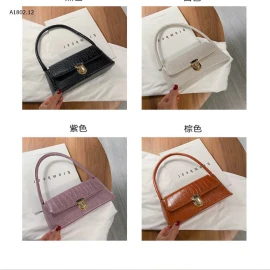 TÚI XÁCH KẸP NÁCH NỮ HOẠ TIẾT VÂN ĐÁ THỜI TRANG - sỉ 75k