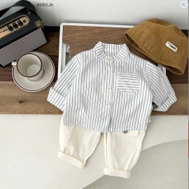 chiếc sơ mi cổ tàu style Hàn - sỉ 115k