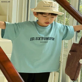 ÁO PHÔNG CHỮ CHO BÉ TRAI - Sỉ 121k