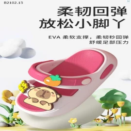 DÉP QUAI NGANG ĐÍNH STICKER CAPYBARA -Sỉ 69k