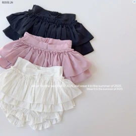 QUẦN VÁY TẦNG XẾP LY BG-Sỉ 157k