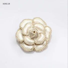 HOA TRÀ PHỤ KIỆN CÀI ÁO- sỉ 60k 1 sét 2c cùng màu or mix màu