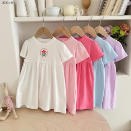 VÁY COTTON BÉ GÁI -sỉ 103k
