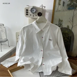 ÁO SƠ MI THÊU CÚN CHO NỮ -sỉ 142k