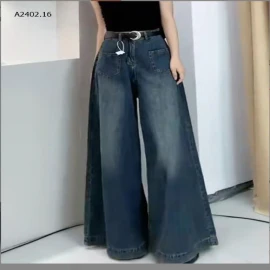 QUẦN JEAN ỐNG RỘNG NỮ-sỉ 161k