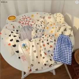 QUẦN BO ỐNG CHỐNG MUỖI CHO BÉ-Sỉ 48k