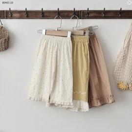 QUẦN ỐNG RỘNG HOẠ TIẾT CHO BÉ GÁI-sỉ 125k