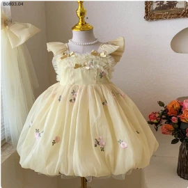 VÁY BÍ CÔNG CHÚA NƠ LƯNG -sỉ 244k