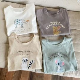 ÁO THUN HÈ HOẠT HÌNH BASIC-sỉ 100k