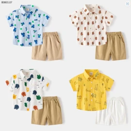 Bộ bé trai mẫu  mới WAPPY-sỉ 140k