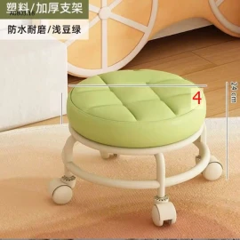 GHẾ TRÒN XOAY BỆT CÓ BÁNH XE-sỉ 90k