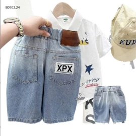 QUẦN JEAN short BÉ TRAI #KAKADY CHẤT SIÊU MỀM ĐẸP-sỉ 125k