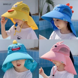 MŨ CHỐNG NẮNG RỘNG VÀNH CHO BÉ-sỉ 55k