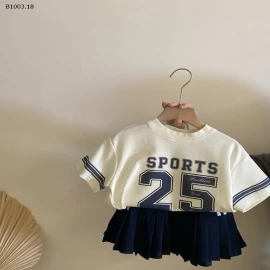 SÉT VÁY SPORTS 25 BG-sỉ Áo : 114k            Cv : 154k 