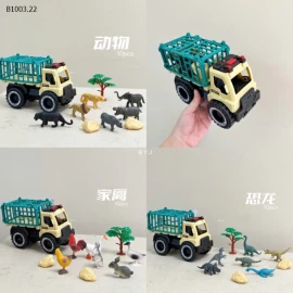 XE TẢI CHỞ THÚ – ĐỒ CHƠI SIÊU HOT CHO BÉ-sỉ 108k