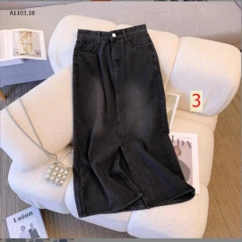 CHÂN VÁY JEANS DÁNG DÀI-sỉ 130k