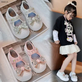 GIÀY BÚP BÊ NƠ CHO BÉ -sỉ Sz 26-30 : 131k           Sz 31-36 : 129k