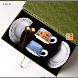 SET 2 CỐC 2 ĐĨA 2 THÌA-sỉ 370k