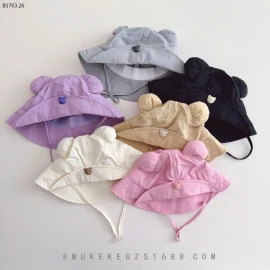 MŨ BÈO TAI GẤU KÈM QUAI-sỉ 86k