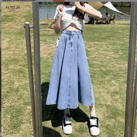 CHÂN VÁY JEANS-sỉ 120k